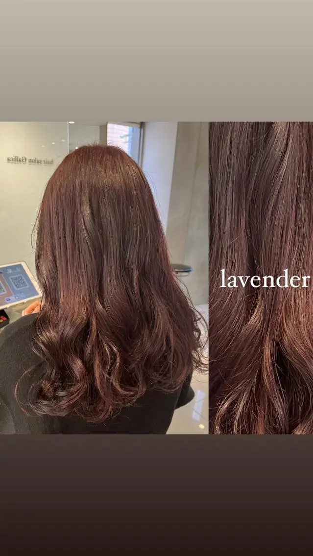 セミロング カラー ブリーチ ブラウンカラー 透明感カラー 韓国風カラー ブリーチなしカラー stylist ◎RUKI.のヘアスタイル