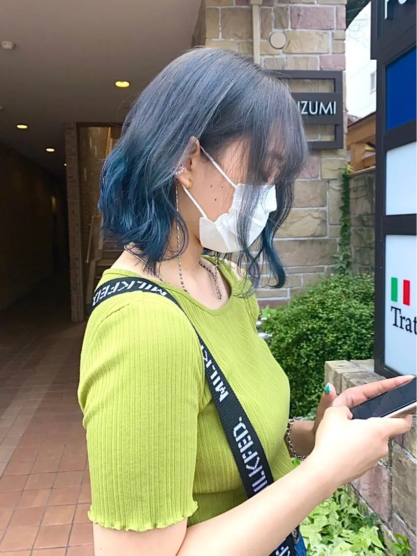 ミディアム 当日予約◎ risaのヘアスタイル