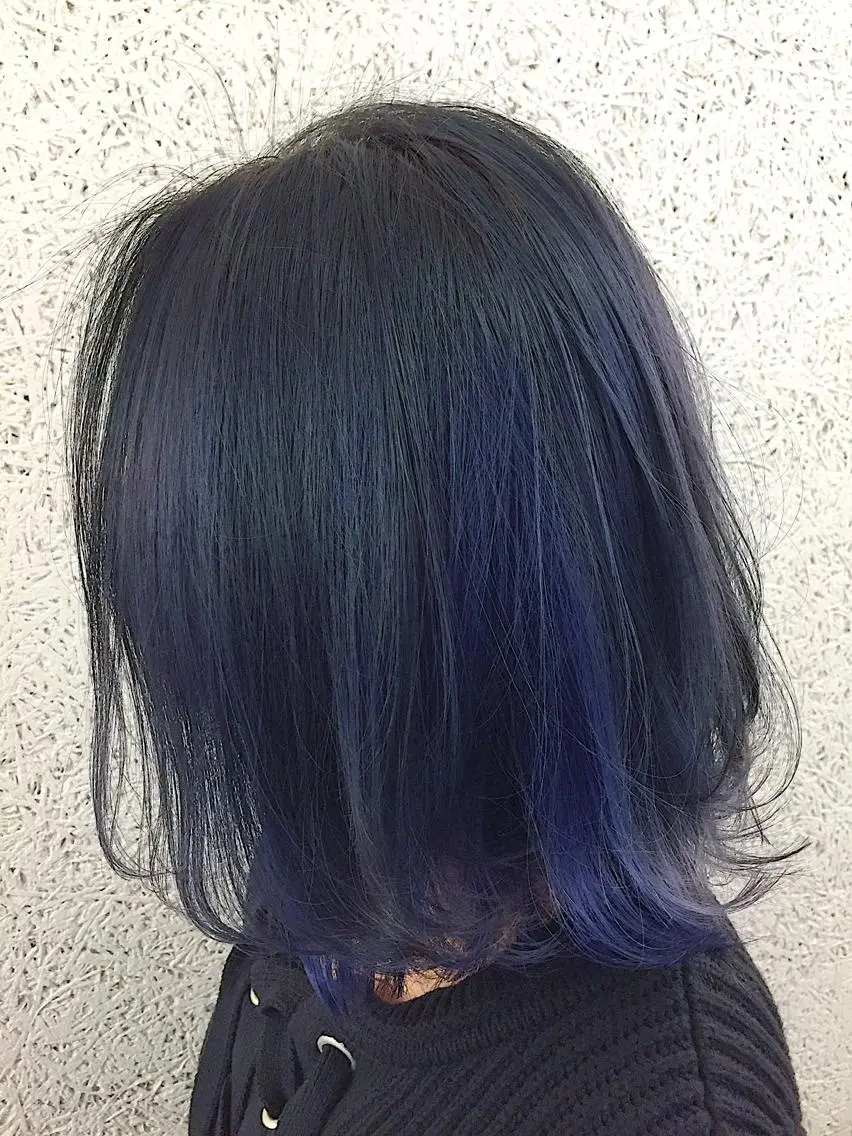 ミディアム カラー パーマ ヘアアレンジ アディクシーカラー アッシュ バレイヤージュ ブリーチ デザインカラー ✨ハイクオリティ✨ 山本香也のヘアスタイル