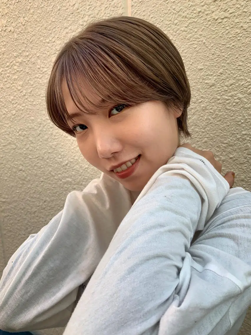 ショート カラー ショートヘア カット Sachiko ❤︎Pressのヘアスタイル
