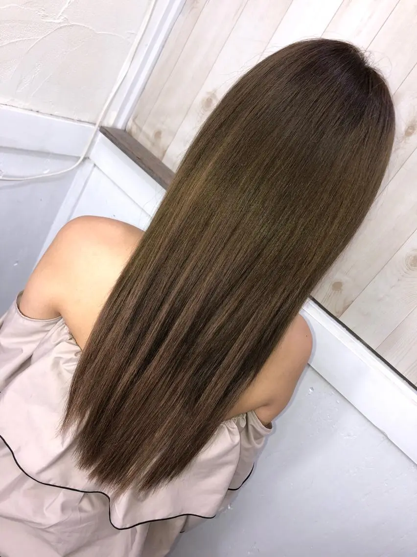 ロング ロング ヘアカラー エクステ PSY【サイ】池袋 KYOKAのヘアスタイル