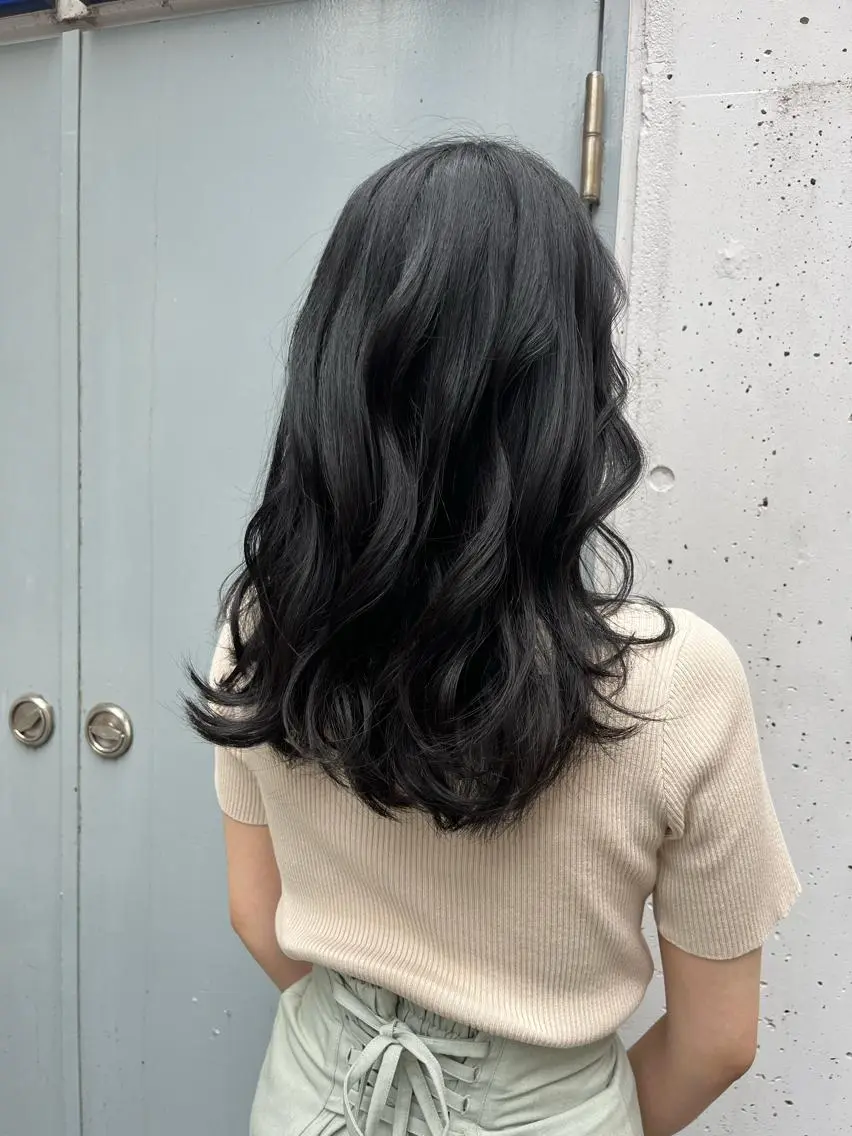 セミロング カラー パーマ ヘアアレンジ メンズ キッズ ネイル マツエク・マツパ アイブロウ メンズブリーチ メンズハイライト メンズインナーカラー メンズウルフカット アッシュ HIROKO / 透明感暖色カラー🎀のヘアスタイル