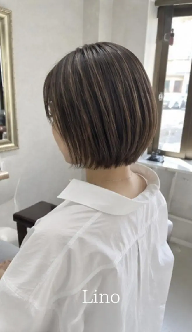 カラー Lino 深井駅前店のヘアスタイル