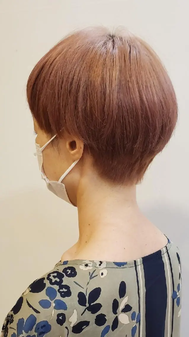 ショート 齋藤 愛美のヘアスタイル
