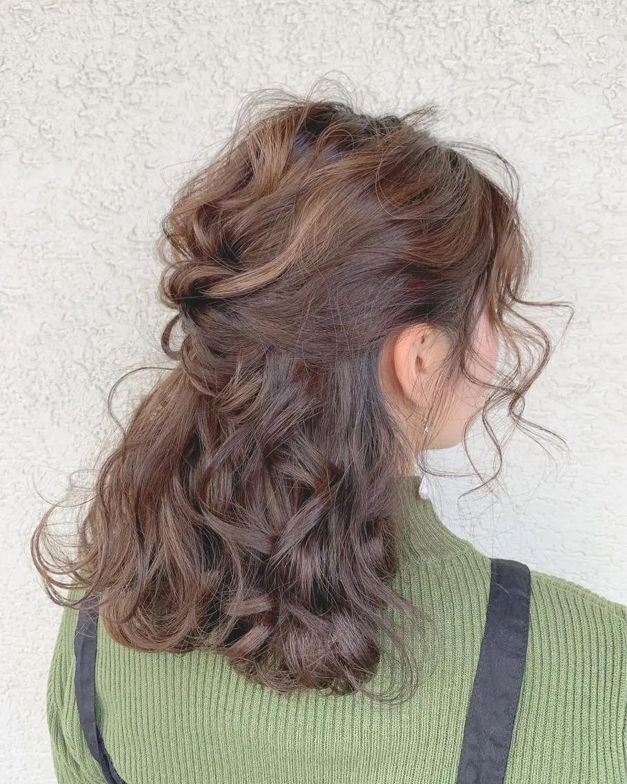 ミディアム ヘアアレンジ flocci🌙 フロクシのヘアスタイル