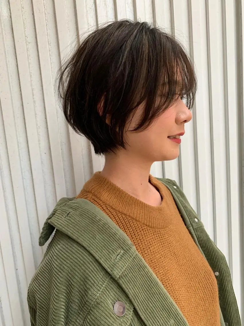 ショート カット 縮毛矯正 トリートメント tipi 香椎・千早のヘアスタイル