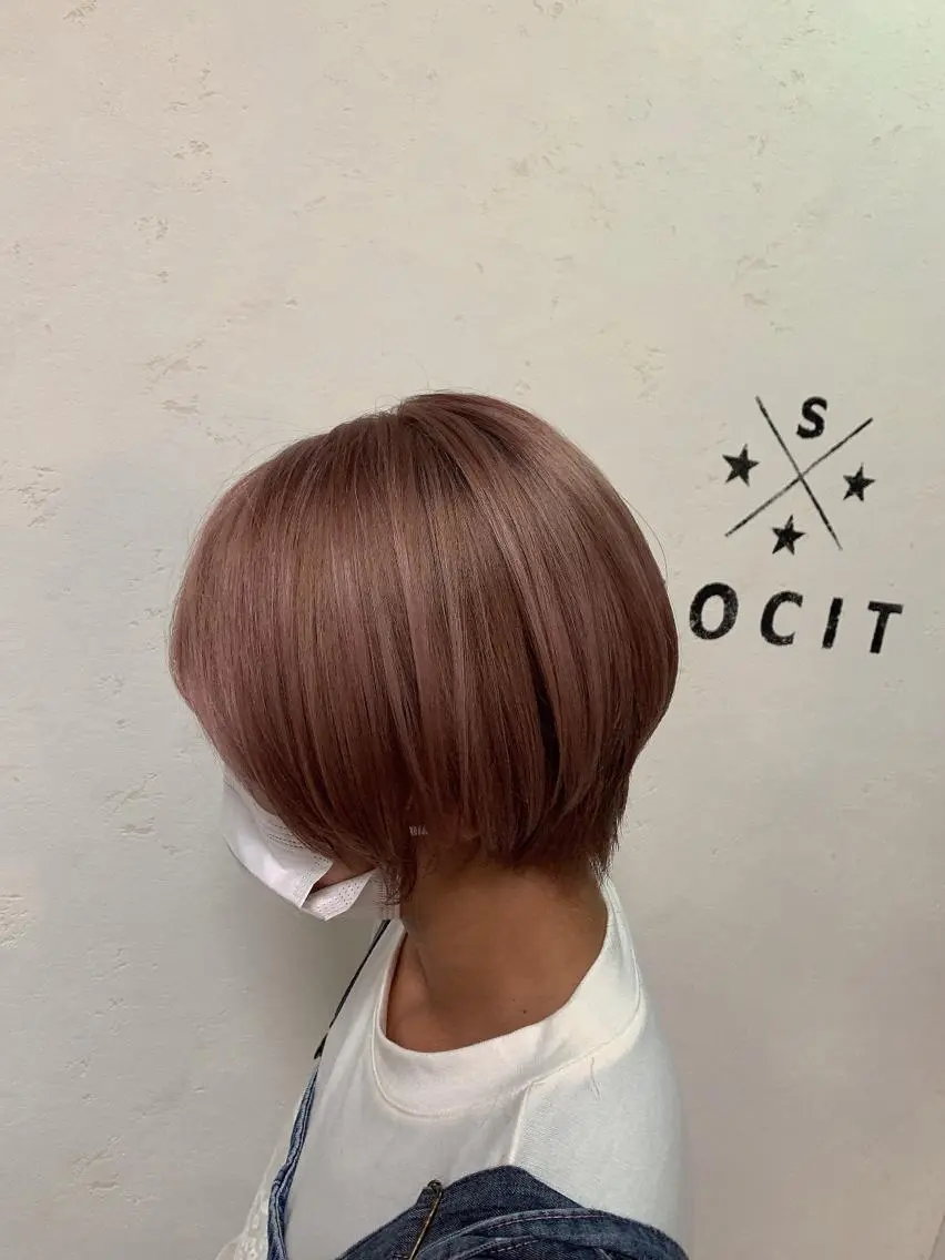 ショート ショートヘア 山﨑 大二郎のヘアスタイル