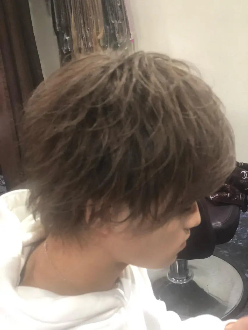 カラー ヘアアレンジ メンズ カット ヘアカラー 坂田 裕樹のヘアスタイル
