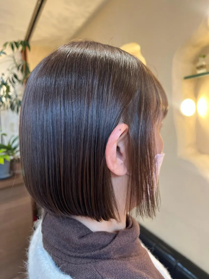 ショート ボブ 田畑 優希のヘアスタイル