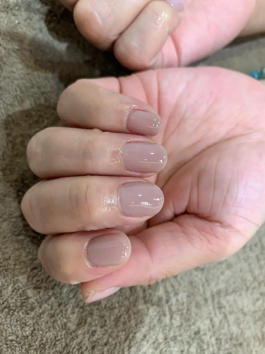 ネイル クリアネイル ピンク nailAVANCE akariのネイルデザイン