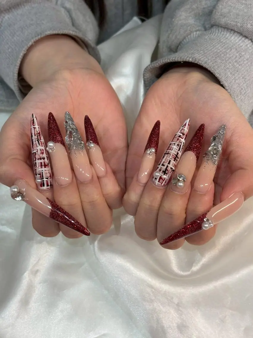 ロング ハンドネイル Ashliy大宮♡ アシュリーのネイルデザイン