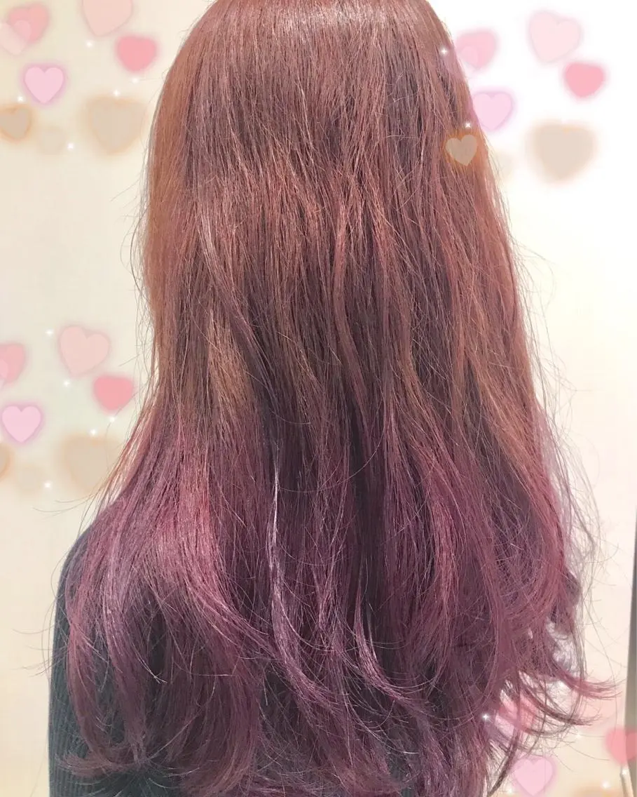 カラー ピンクカラー 新宿駅近♡個室 ♡関口三都季🌜のヘアスタイル