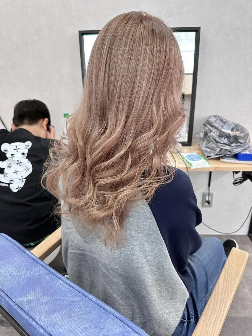 ロング ヘアアレンジ カラー 💎lino _by _ACNE💎 🧸のヘアスタイル