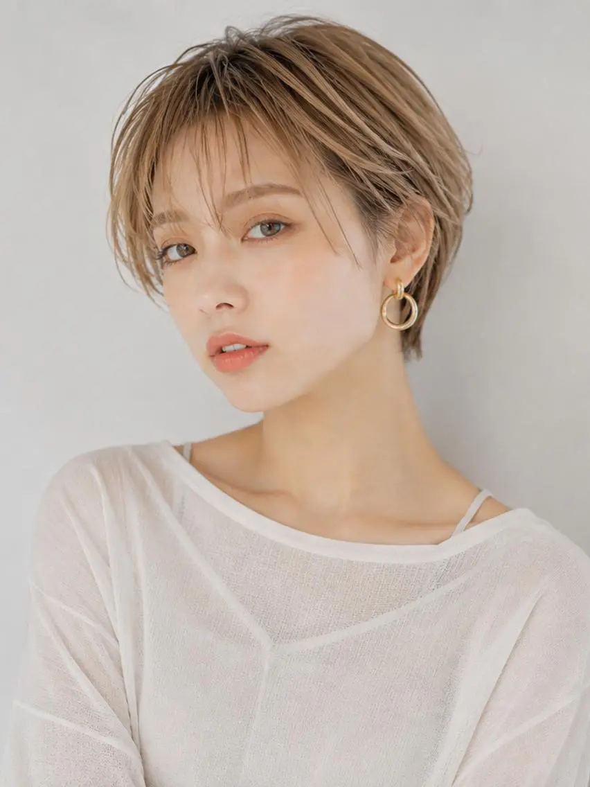 ショート RINA りなのヘアスタイル