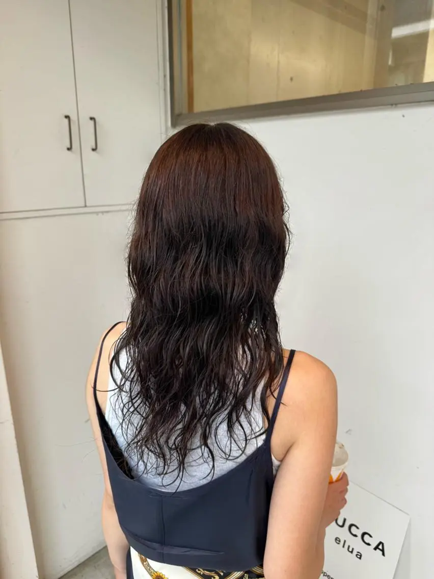 ロング カラー カット ヘアカラー YUCCAelua ⭐️モデル募集中⭐️のヘアスタイル