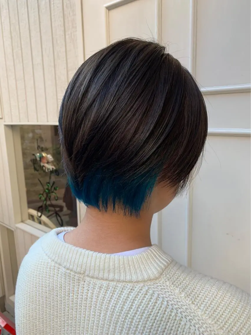 ショート カラー 🫟Blanco🫟 Color&Careのヘアスタイル