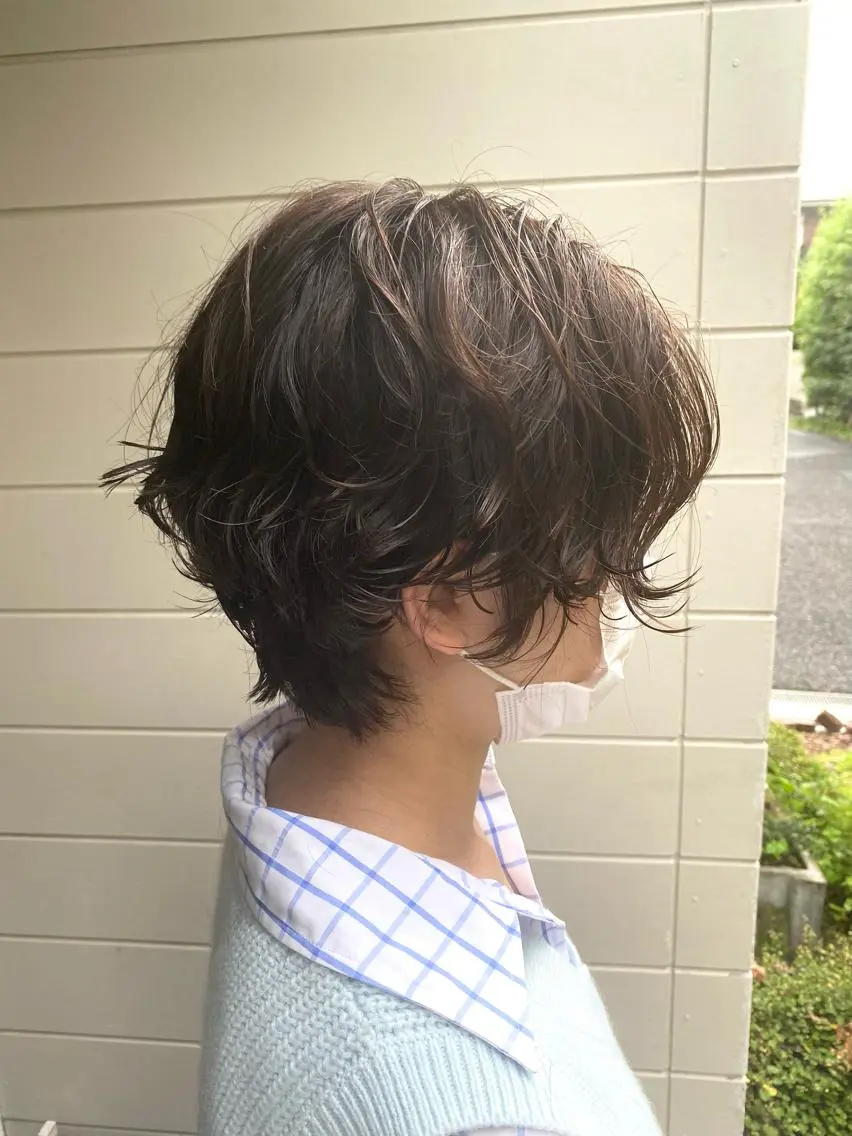 ショート パーマ ショート& パーマ　坂本のヘアスタイル