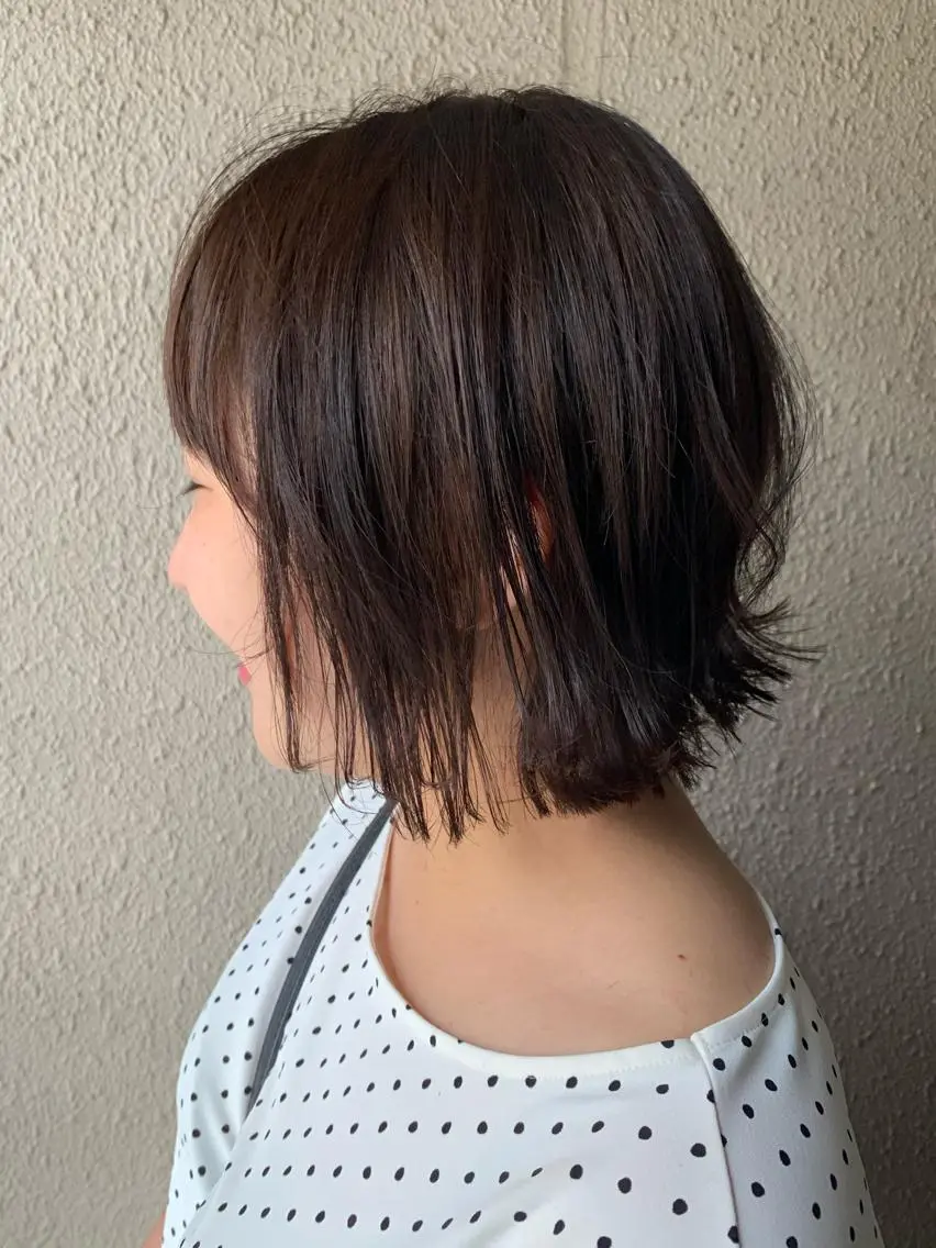 ショート カラー ショートボブ ベージュカラー オリーブベージュ ボブ ショートヘア サダハルカ |chouetteのヘアスタイル