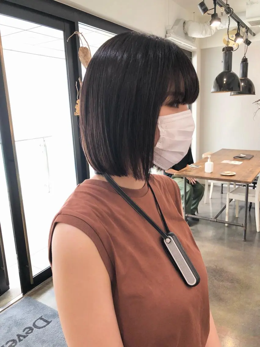 ショート ボブ カット 千葉 郁也のヘアスタイル