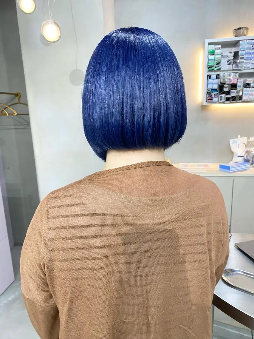 ショート カラー ヘアカラー 前橋 姫奈のヘアスタイル