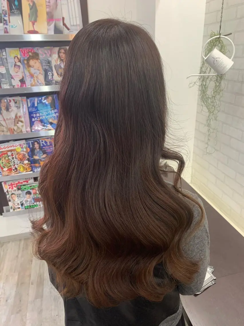 ロング 北田 瑠人のヘアスタイル
