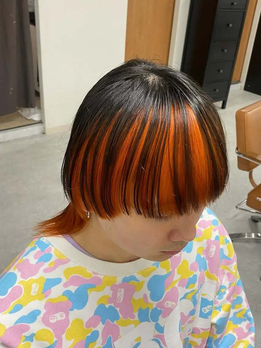 セミロング カラー メンズ カット ヘアカラー トリートメント メンズパーマ/縮毛 /店長コハシ◎のヘアスタイル