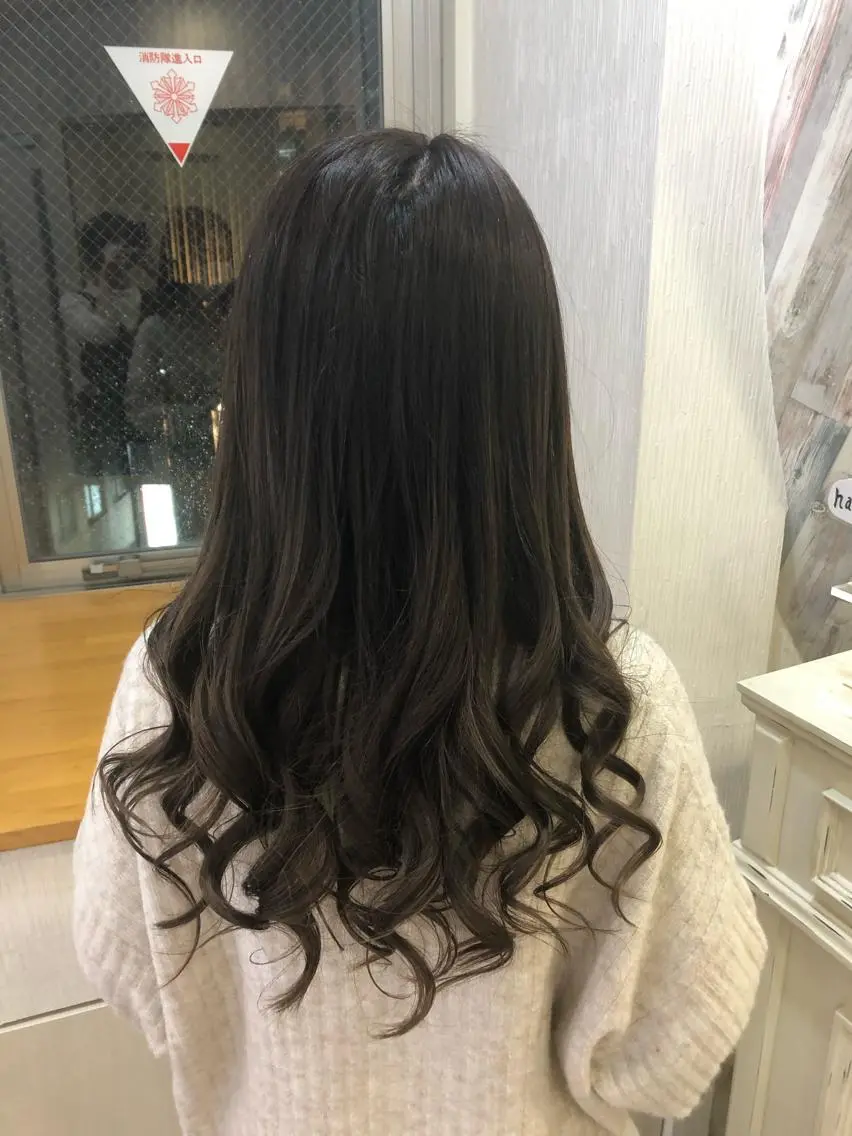 ロング カラー ベージュカラー グラデーションカラー 髪質改善/艶髪💎 ウエキ リカのヘアスタイル