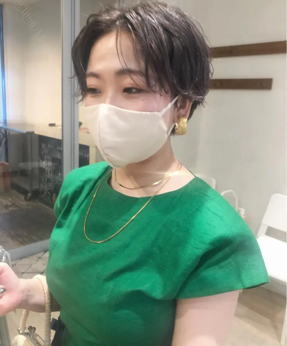 ショート カラー nakahara madokaのヘアスタイル