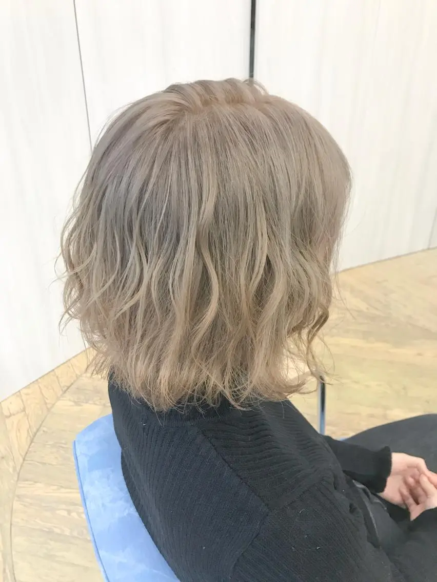 ミディアム カラー ヘアアレンジ 松井 敬太郎のヘアスタイル