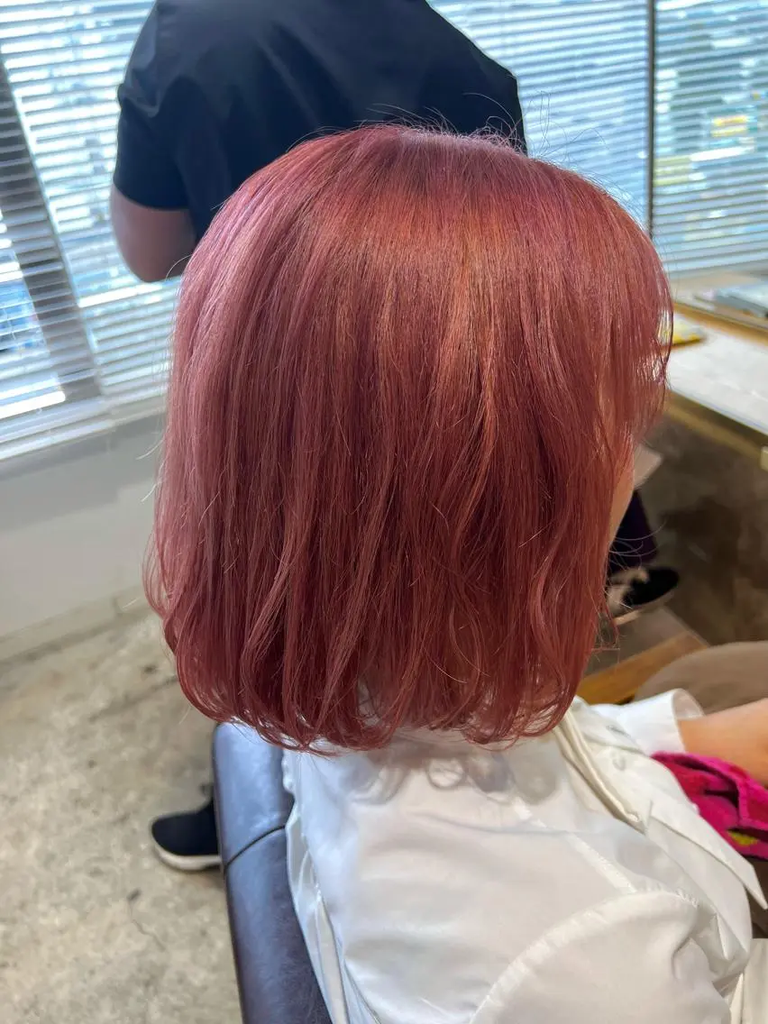 ミディアム ヘアカラー ニイムラ ミキのヘアスタイル
