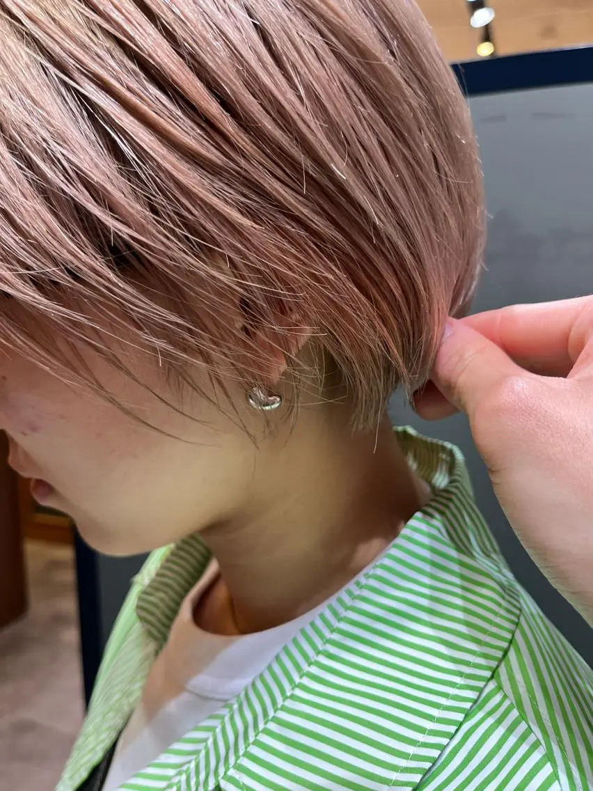カラー ヘアカラー 河原 楓樹のヘアスタイル