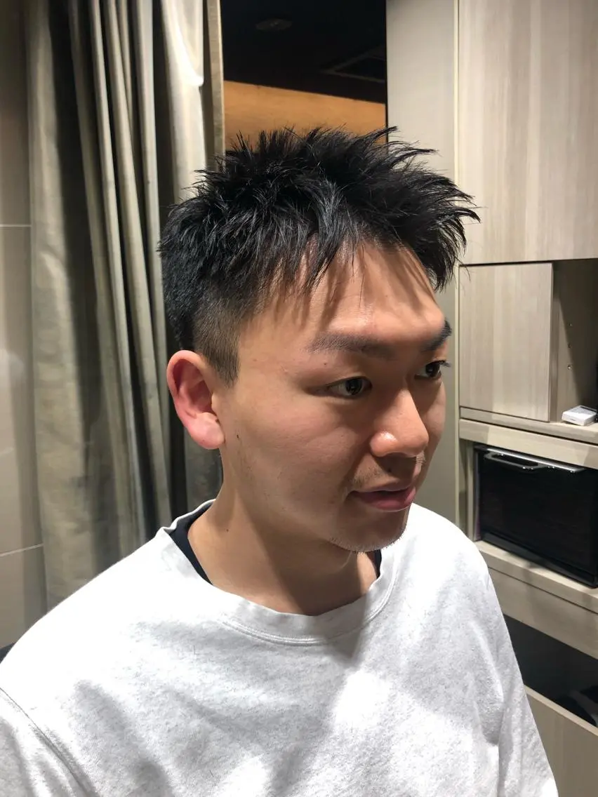 ショート メンズ 刈り上げ 横浜 カット全般 大槻のヘアスタイル