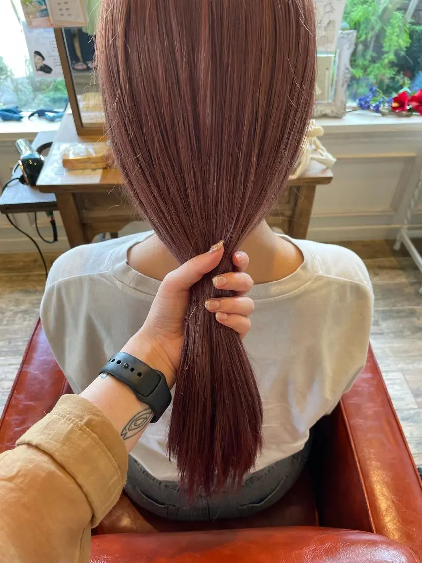 ロング やまさきえりこ ニュアンスパーマのヘアスタイル