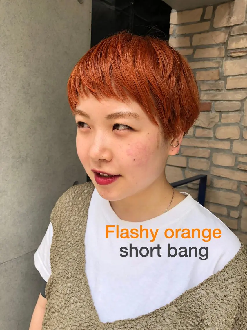 ショート カット ヘアカラー stylist 杉浦駿生のヘアスタイル