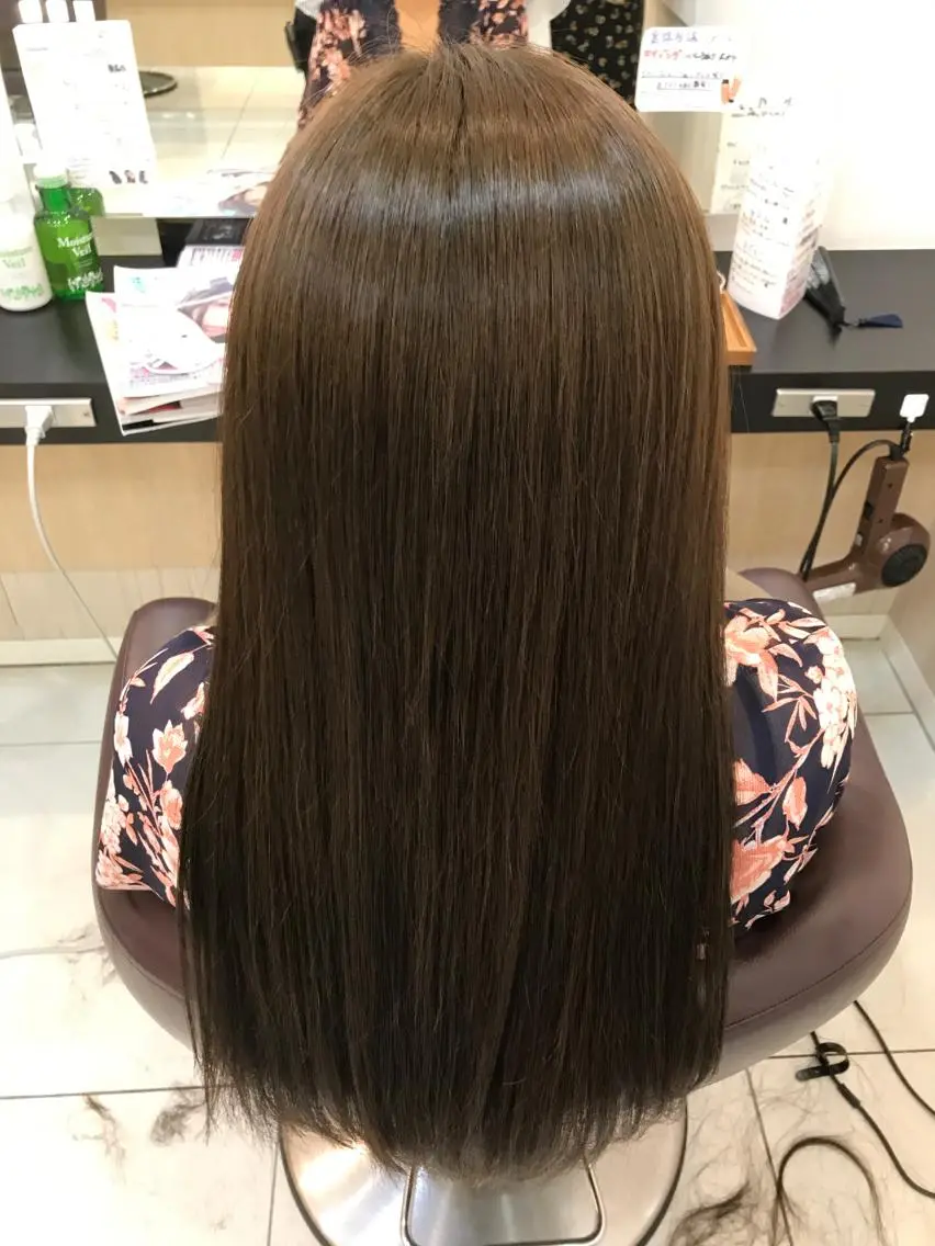 ロング カラー アディクシーカラー トータルビューティー K:R鶴川のヘアスタイル
