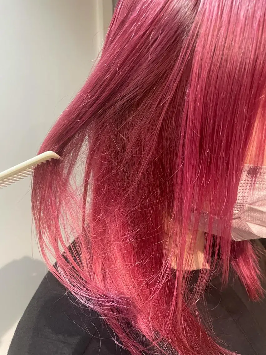 ミディアム カラー 大人ボブと似合 わせカラー/馬場 翼のヘアスタイル