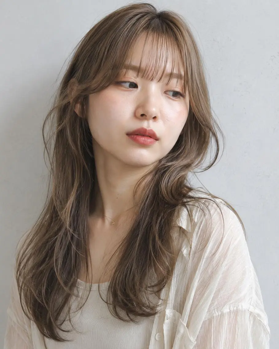 ロング カラーモデル募集☆ 山村梨香のヘアスタイル