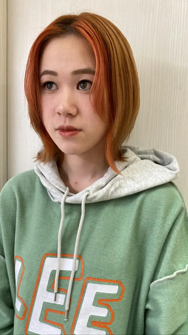 ミディアム 前橋 姫奈のヘアスタイル