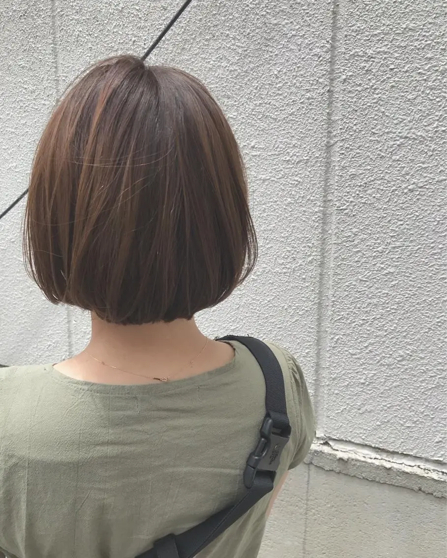 ショート ボブ カット ヘアカラー トリートメント ayane⭐️ボブ・ ショート・パーマのヘアスタイル