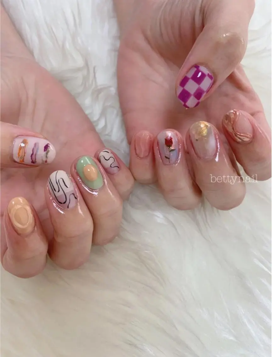 ネイル purr nailのネイルデザイン