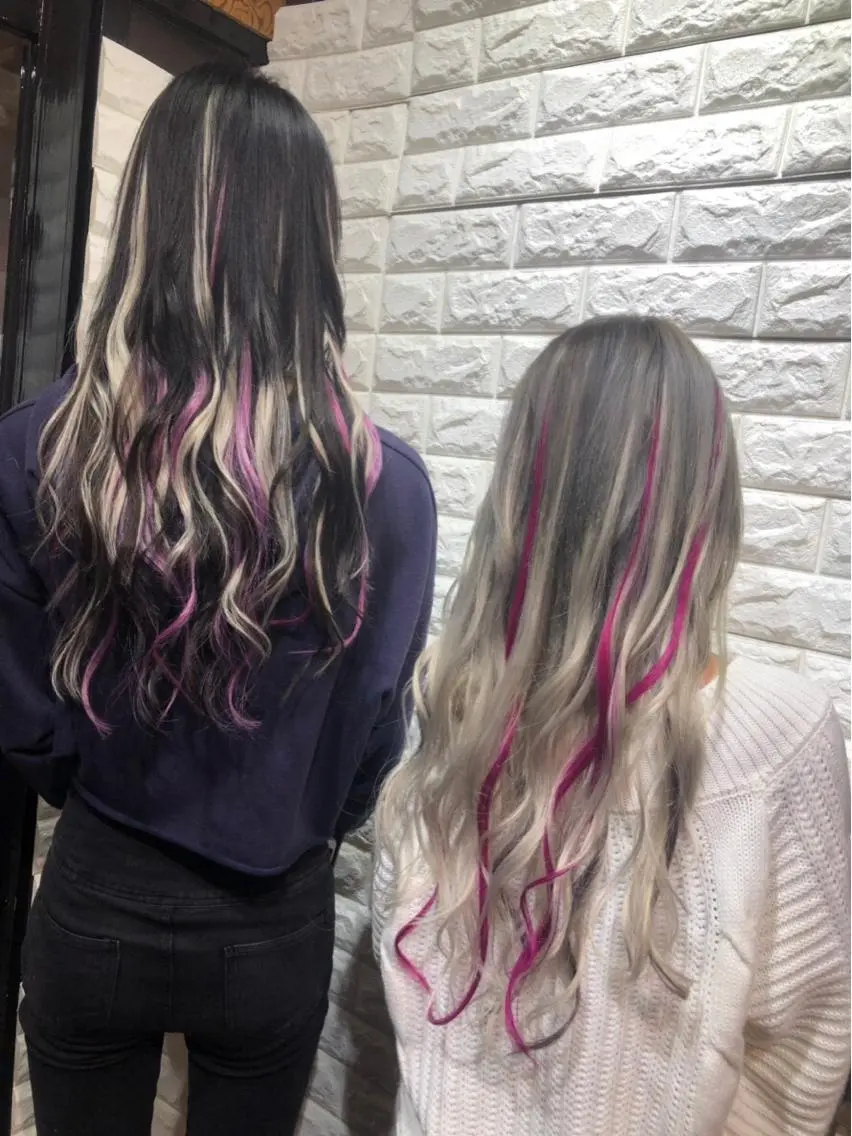 ロング カラー IwAsh大和駅前店 河野亜里香のヘアスタイル