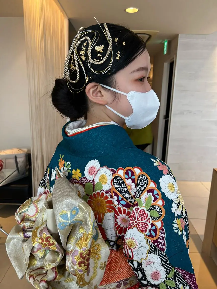 ロング ヘアアレンジ 松永 梨央のヘアスタイル