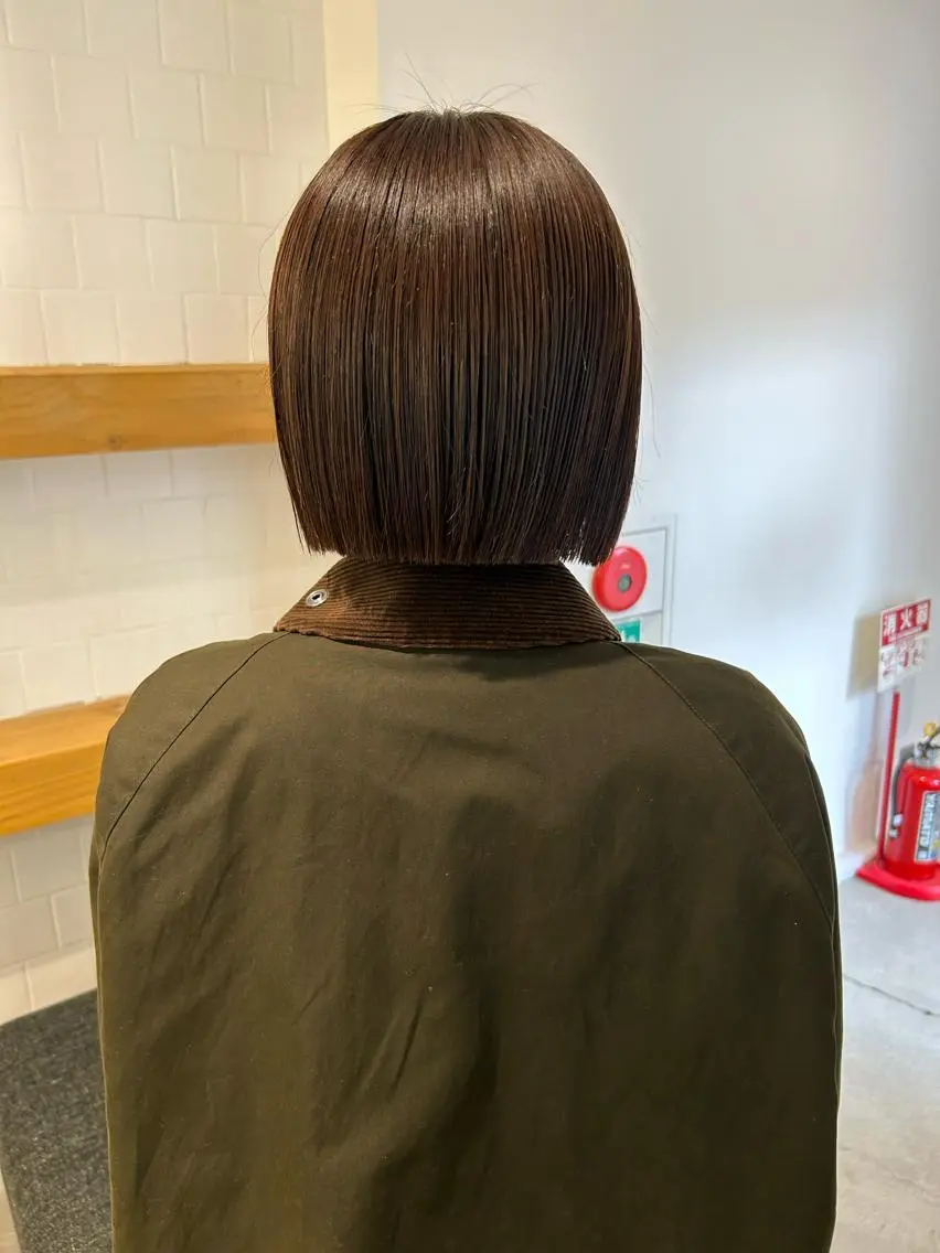 ショート ボブ 、 、のヘアスタイル