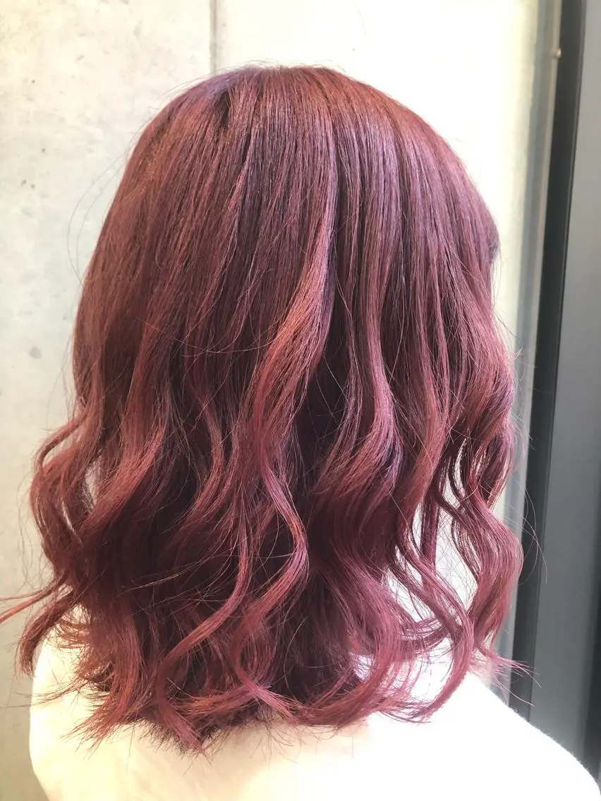 セミロング カラー カット ヘアカラー 【髪質改善✨】 sanaのヘアスタイル