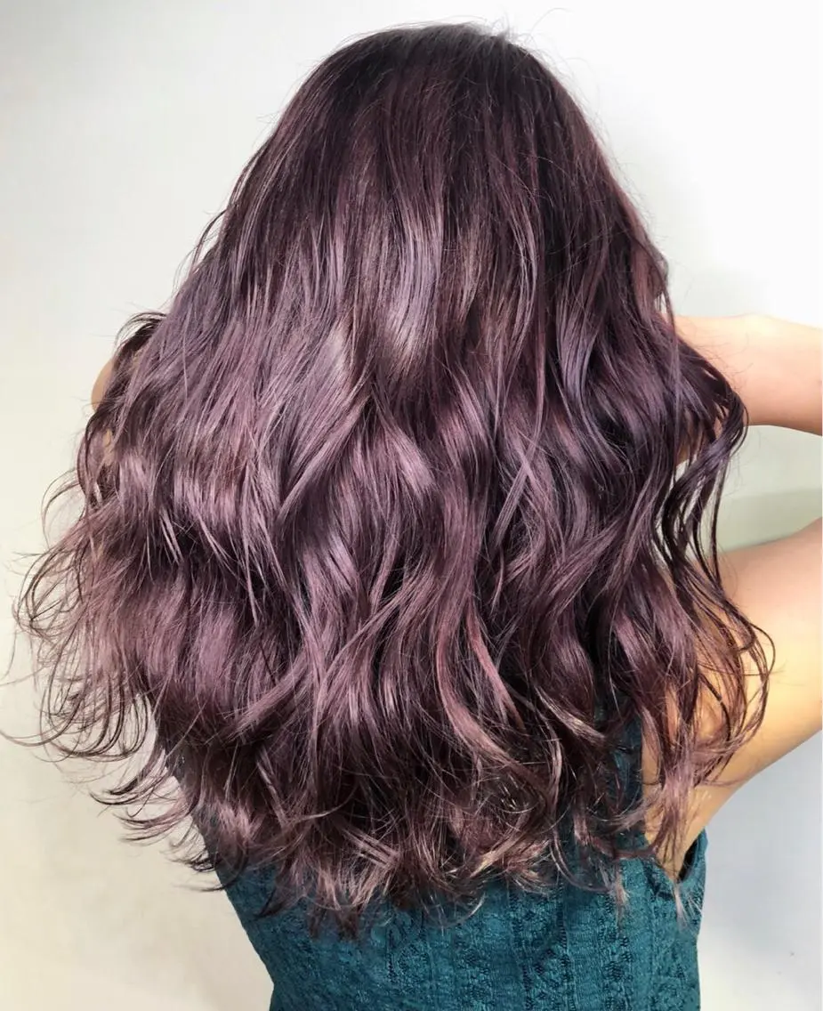 ロング カラー _WHITE+ 南海難波店のヘアスタイル