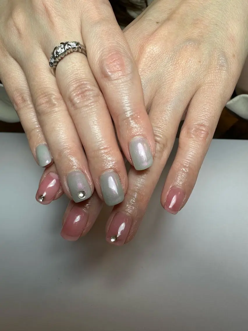 ミディアム shandy nailのネイルデザイン