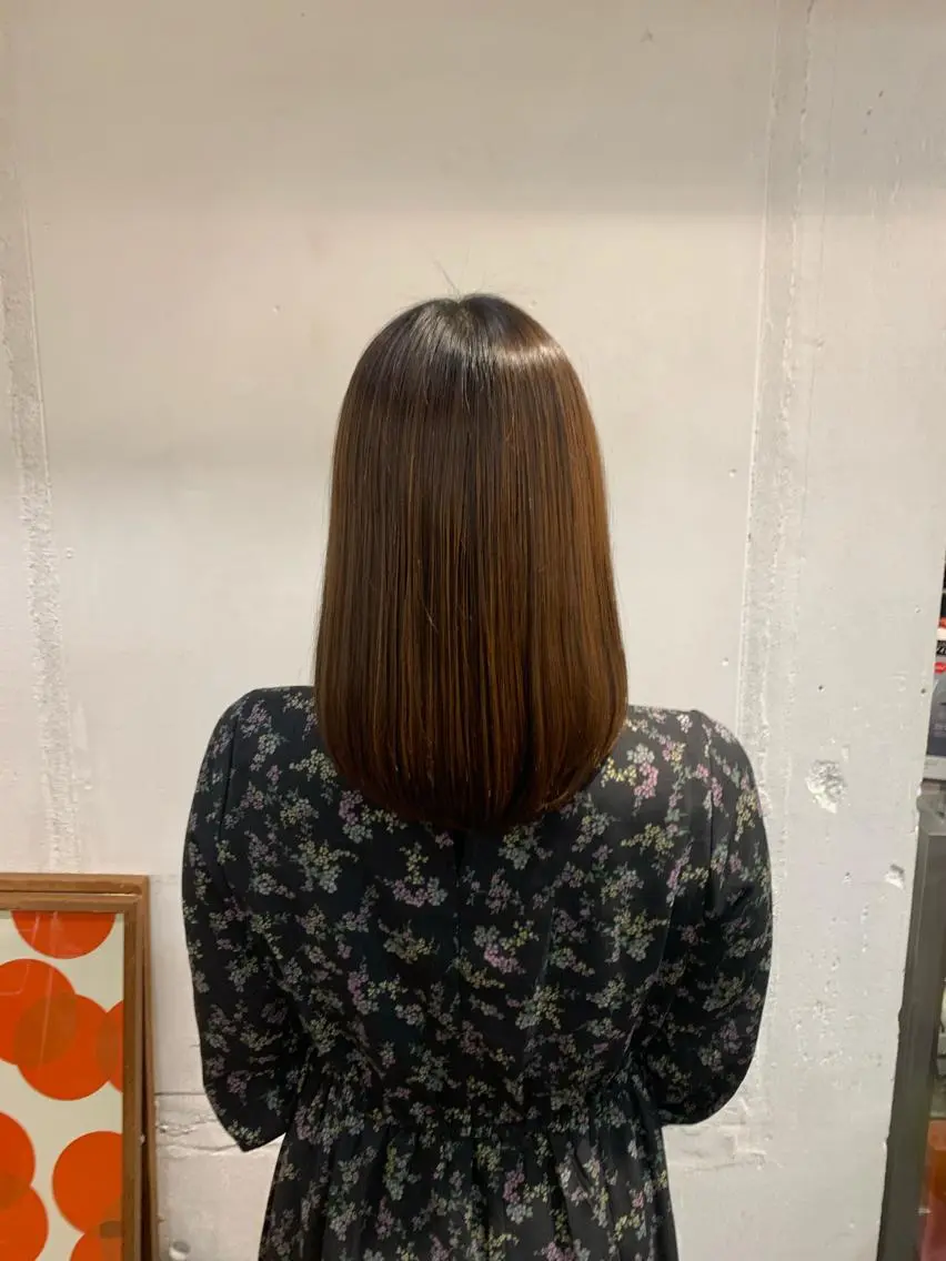 ミディアム 山梨 慶斗のヘアスタイル