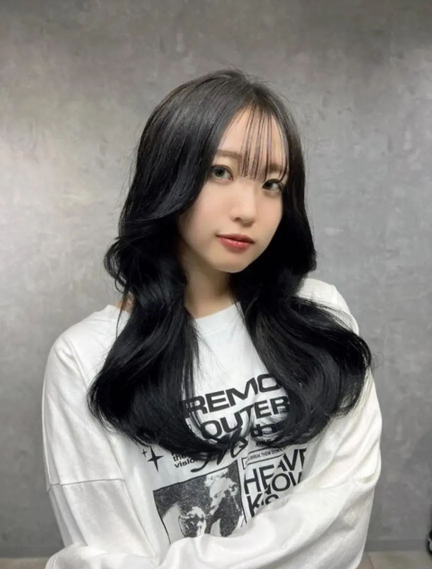 セミロング 川口 真也のヘアスタイル