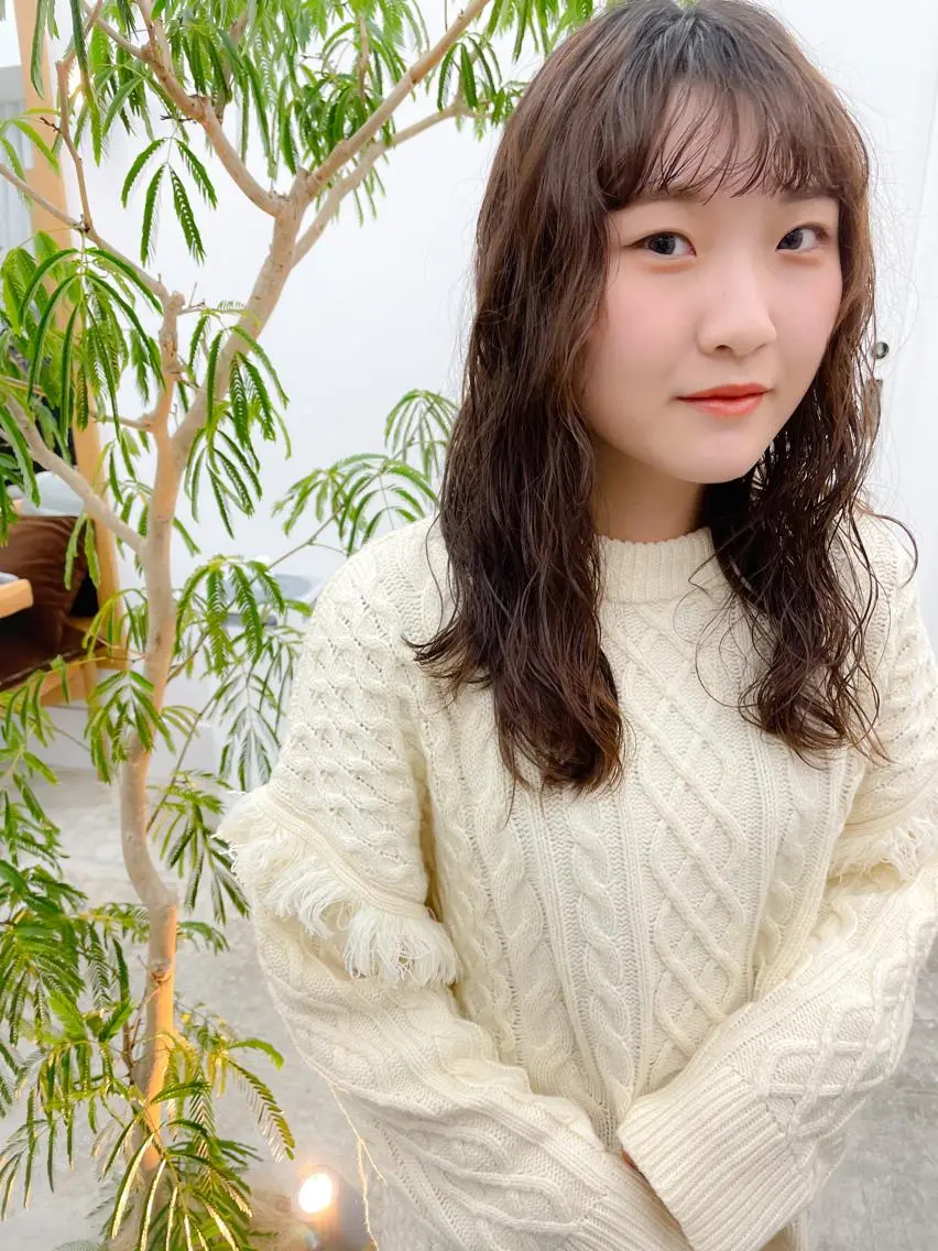 ロング パーマ ロング パーマ/パーマ落とし /藤木舜太のヘアスタイル