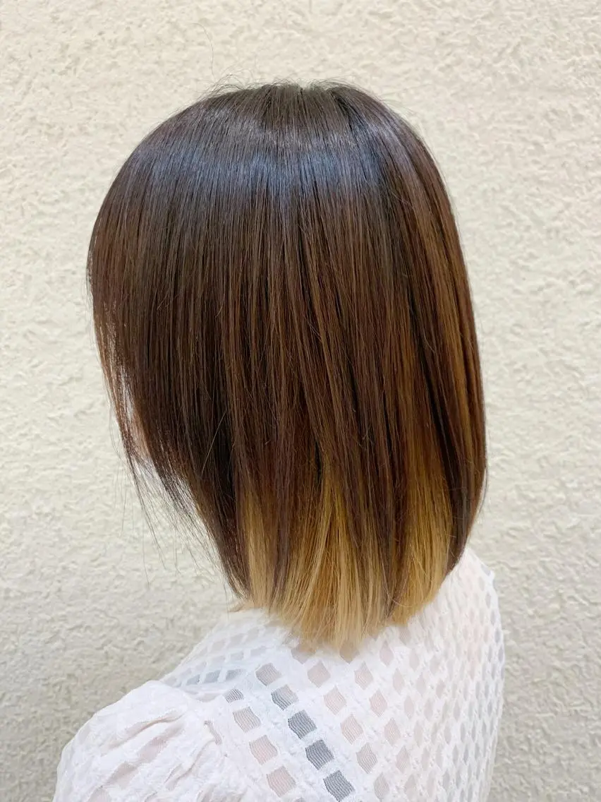 ミディアム トリートメント 酸熱トリートメント NYNY四條畷店 森 亮人のヘアスタイル